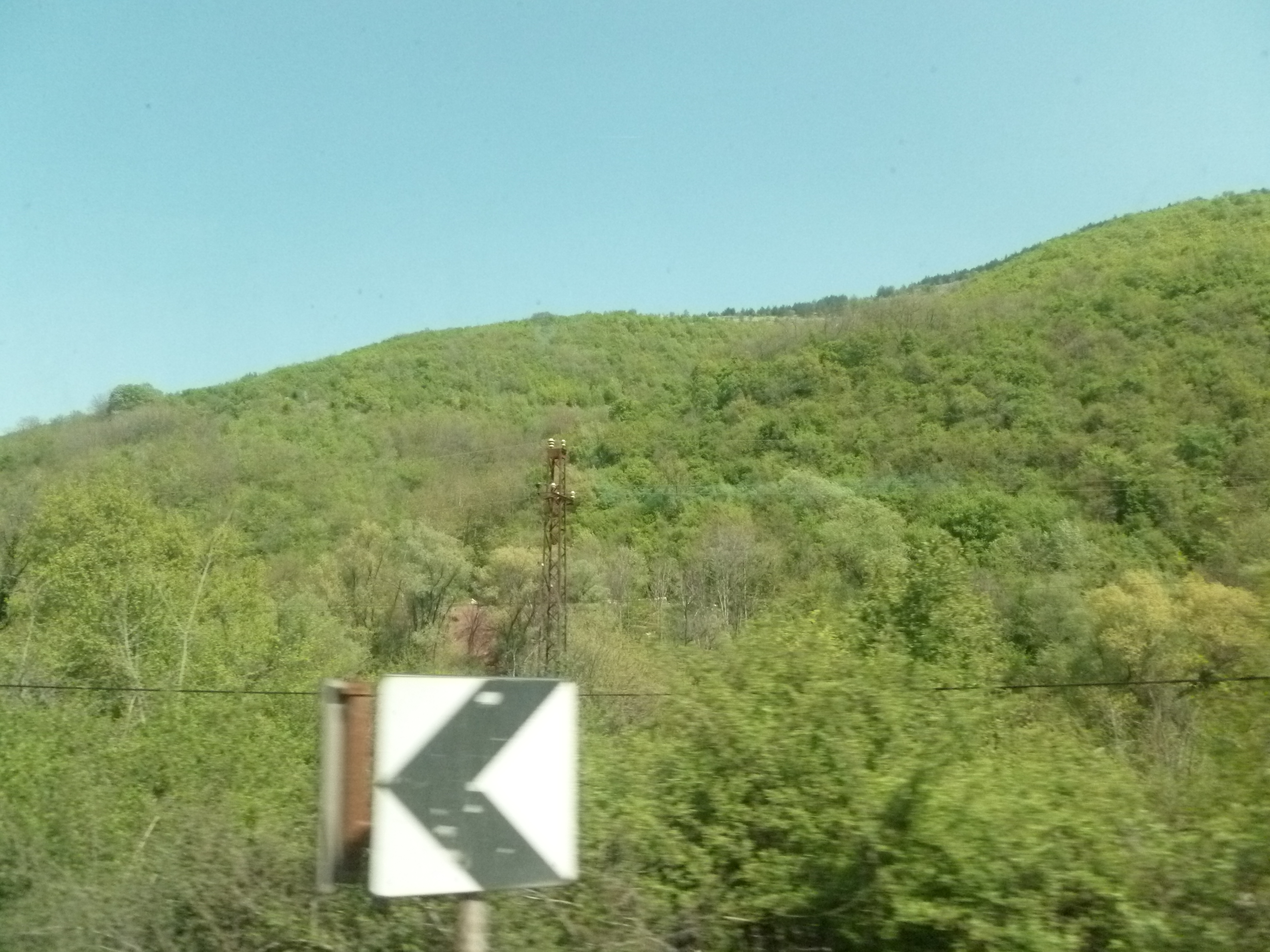 Sur la route_les montagnes serbes